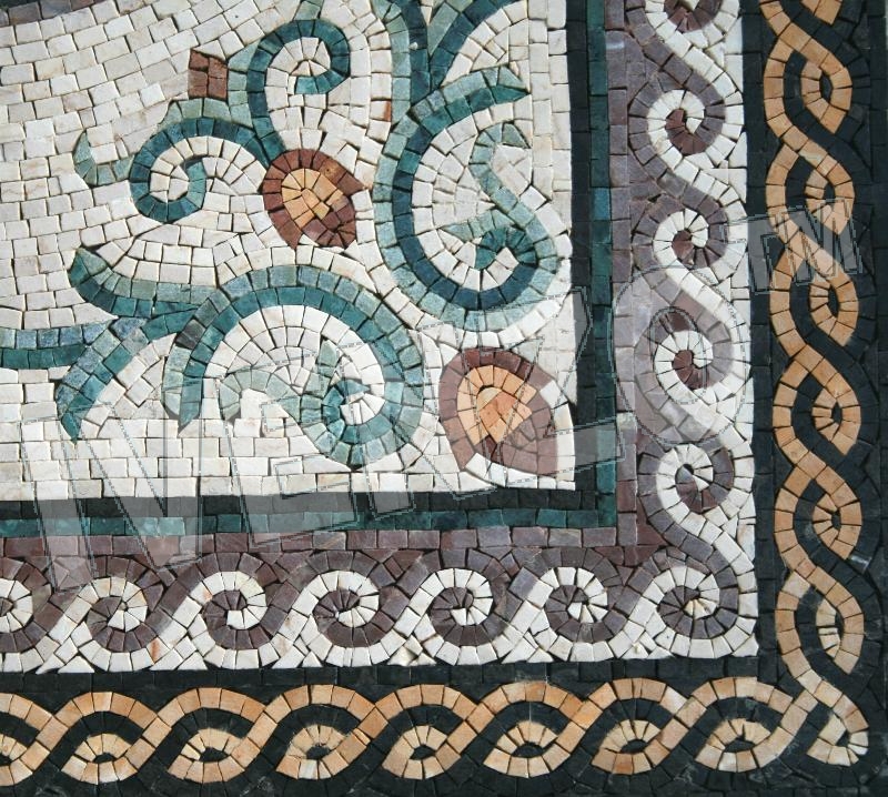 Mosaico CK053 Details tappeto 2