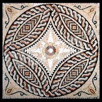 Mosaico tappeto romano