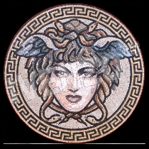 Mosaico Medusa di IVENZO