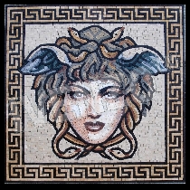 Mosaico Medusa di IVENZO