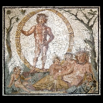 Mosaico Aion, il dio dell'eternit