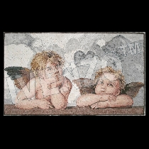 Mosaico Angeli di Raffaello