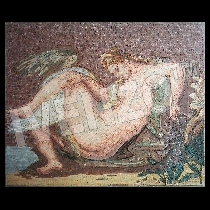 Mosaico Rubens: Leda e il cigno