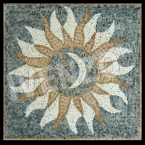 Mosaico Sole-luna-stellari
