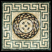 Mosaico Greco-romana medallion