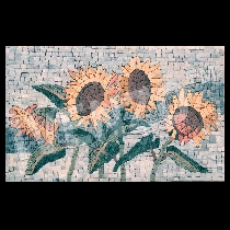 Mosaico girasoli