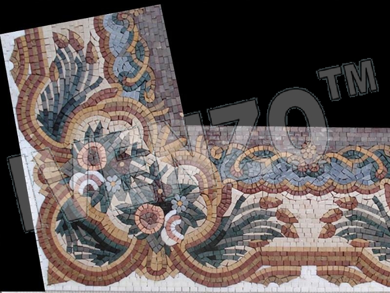 Mosaico BK033 Details bordatura 1