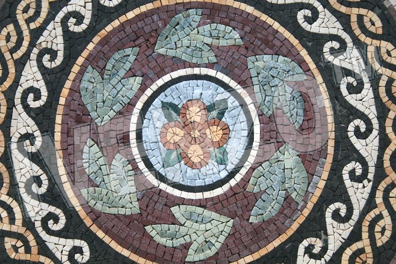Mosaico CK053 Details tappeto 1
