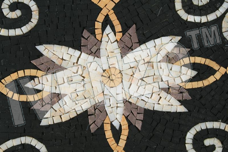 Mosaico CK054 Details tappeto 1