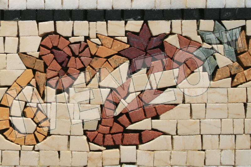 Mosaico CK054 Details tappeto 4
