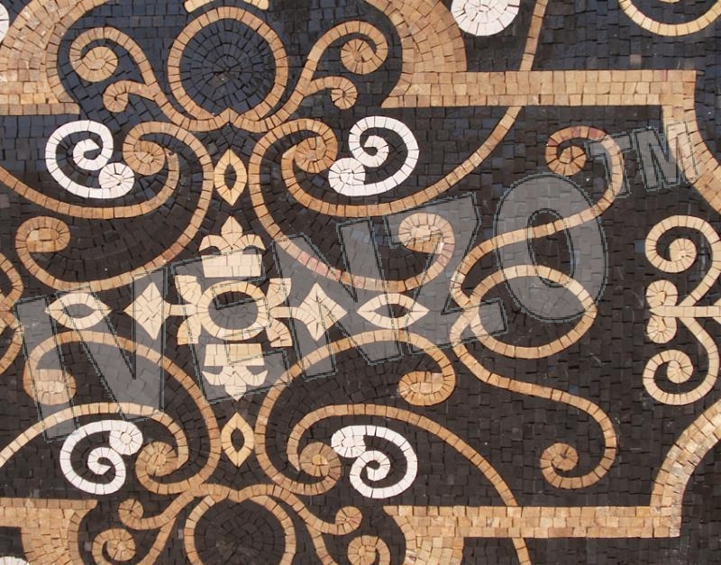 Mosaico CK055 Details tappeto 1