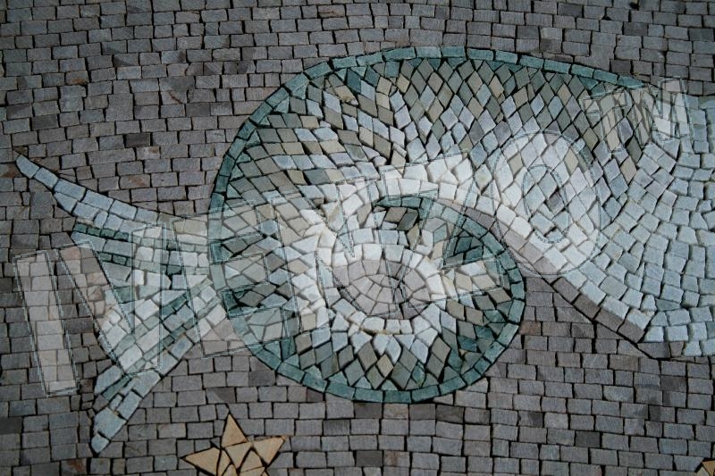Mosaico FK016 Details segno dello zodiaco capricorno 2