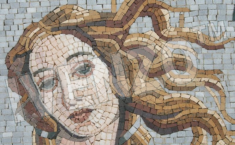 Mosaico FK091 Details Botticelli: Nascita di Venere 1