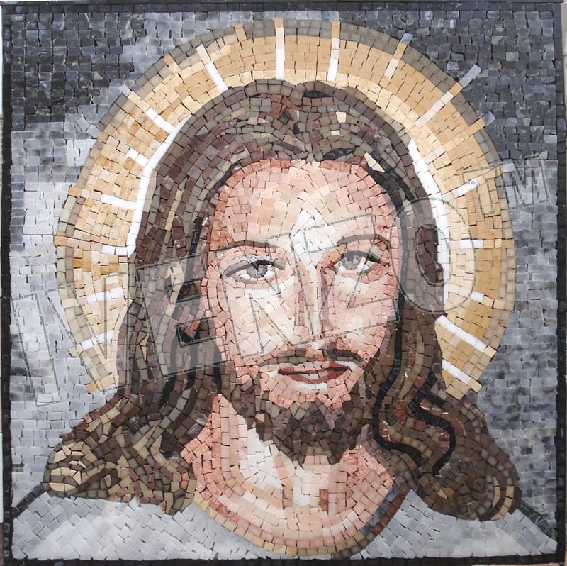 Mosaico FK092 Details Gesù 1
