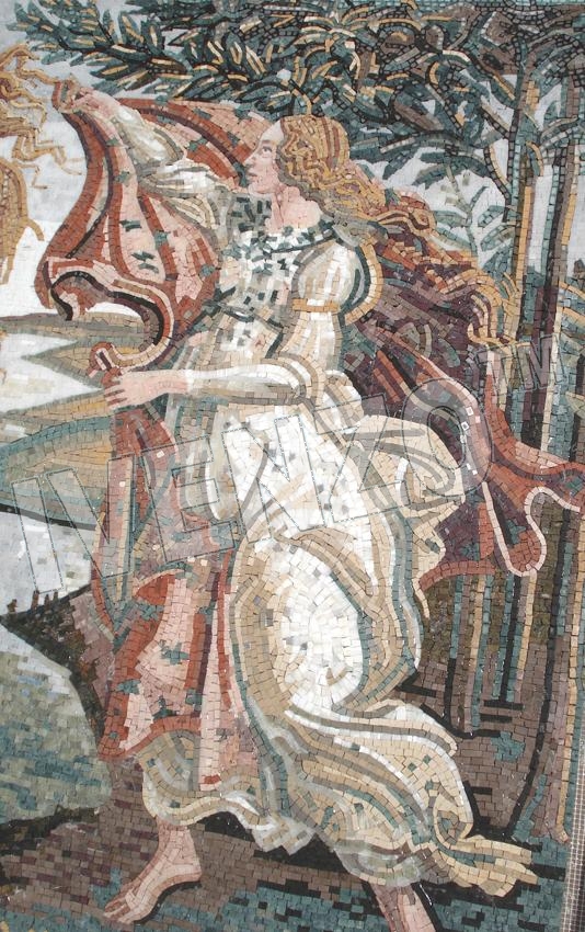 Mosaico FK101 Details Botticelli: Nascita di Venere 2