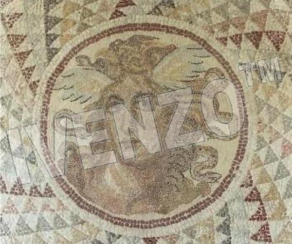 Mosaico FK105 Details Medusa da Atene 1