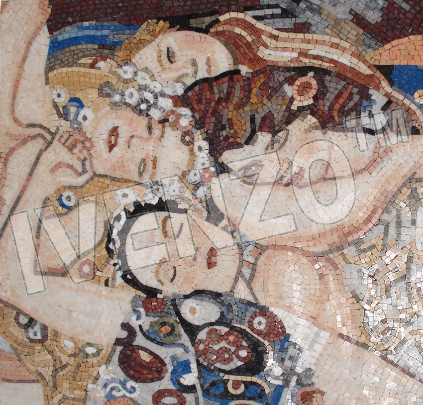 Mosaico FK114 Details Klimt: Vergine 1