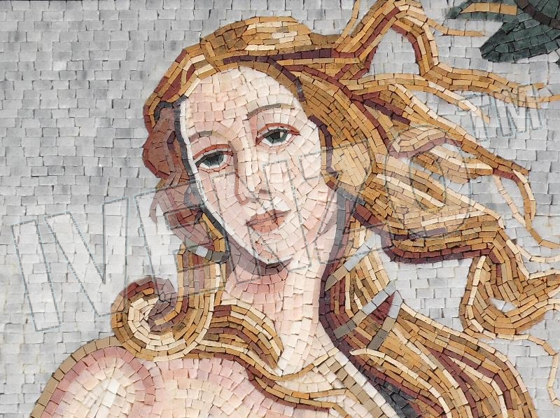 Mosaico FK125 Details Botticelli: Nascita di Venere 1