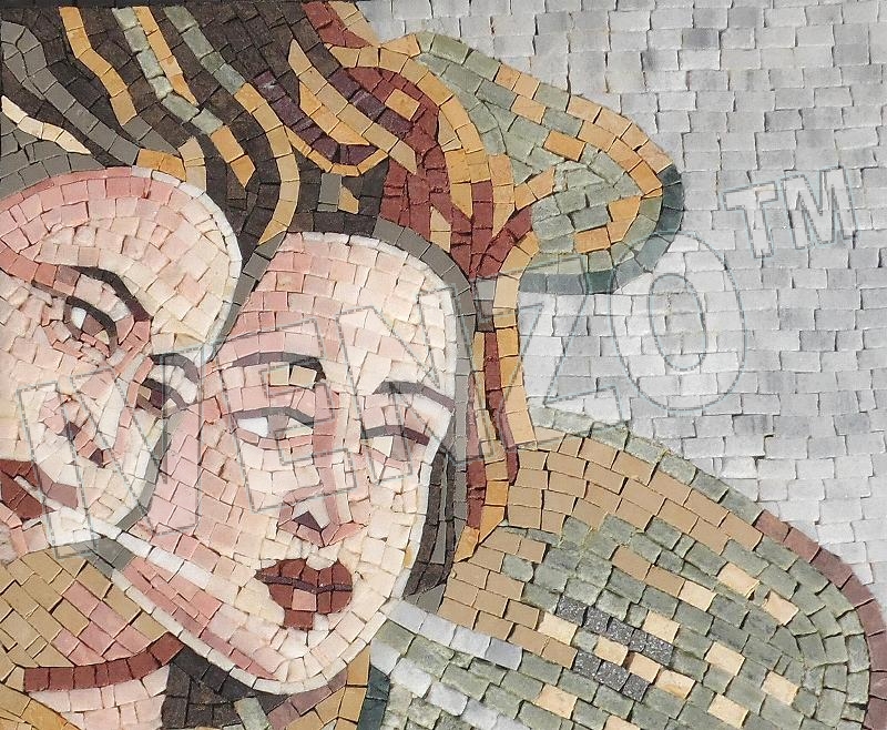Mosaico FK125 Details Botticelli: Nascita di Venere 2