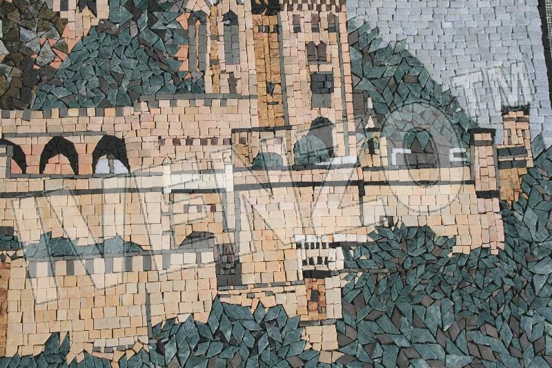 Mosaico LK004 Details Castello Hohenzollern 2