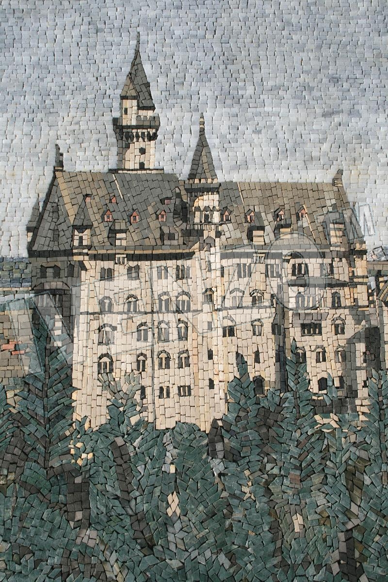 Mosaico LK005 Details Castello di Neuschwanstein 1