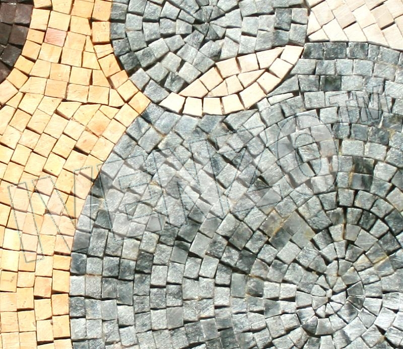 Mosaico MK067 Details cerchi variopinte 1