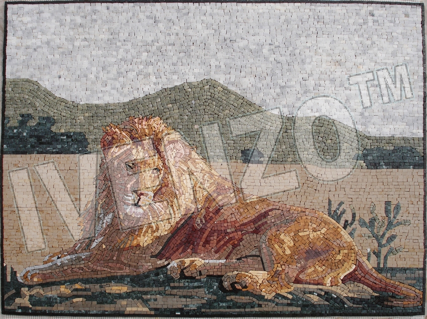 Mosaico AK045 Leone