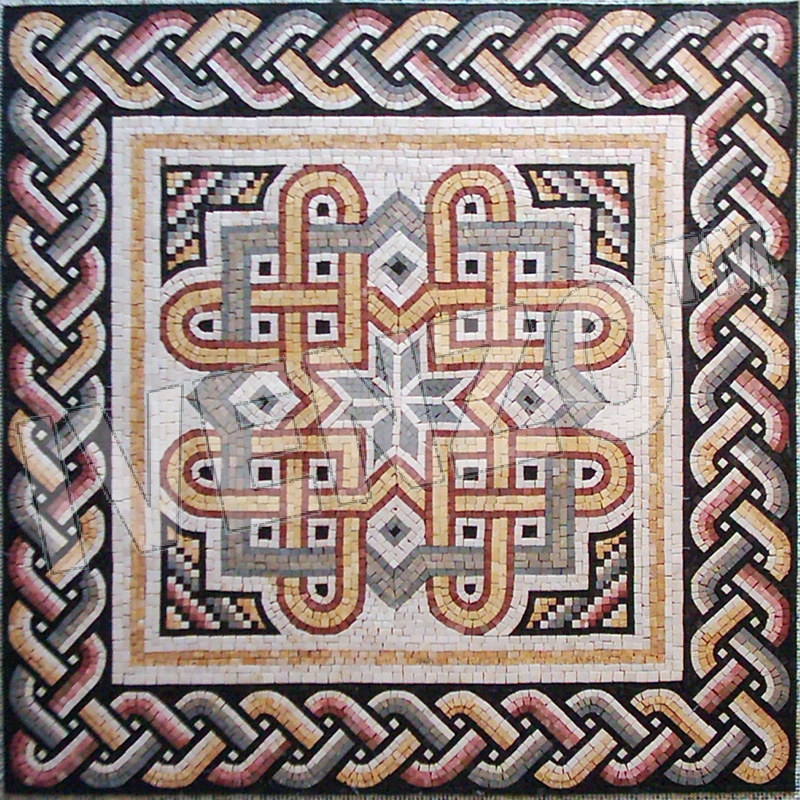 Mosaico CK038 tappeto romano