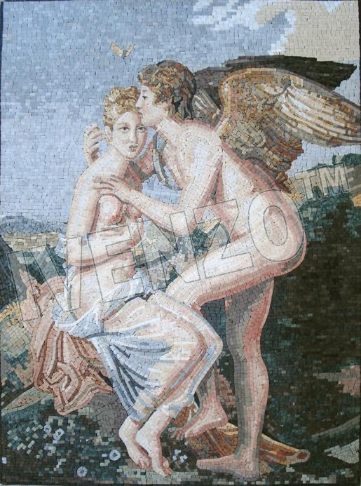 Mosaico FK042 Gérard: Amore e Psiche