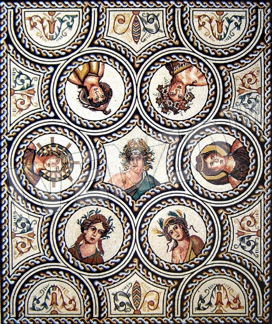 Mosaico FK049 Roman teste