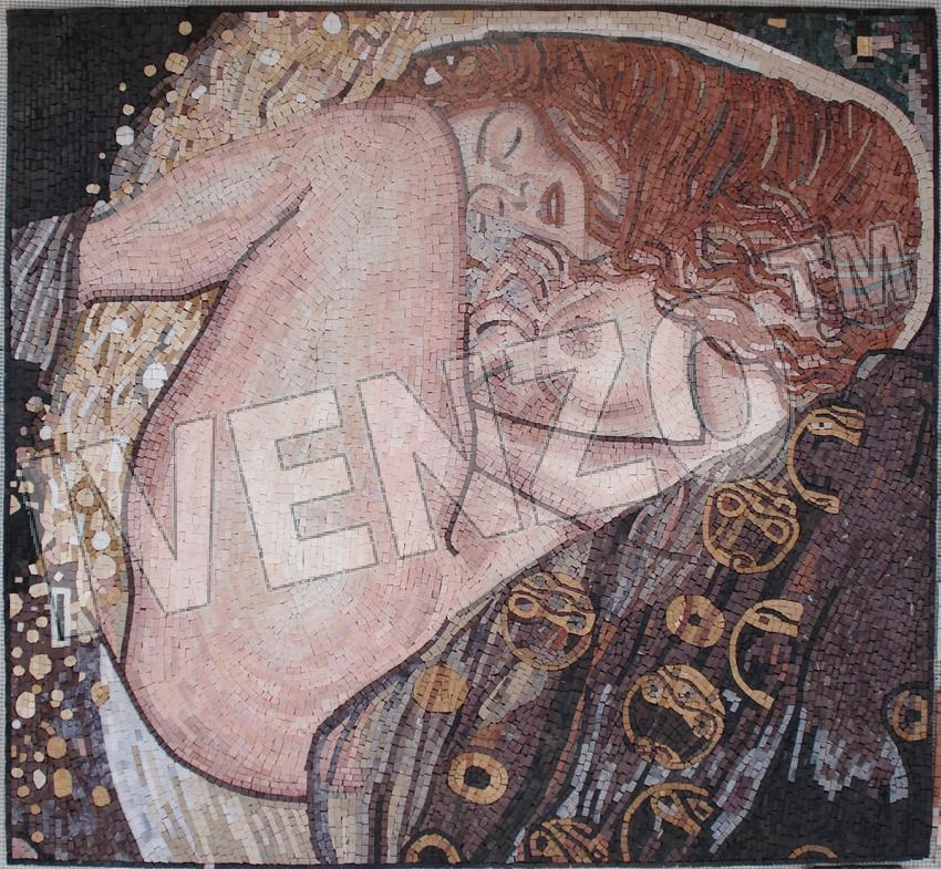 Mosaico FK073 Gustav Klimt: Danae