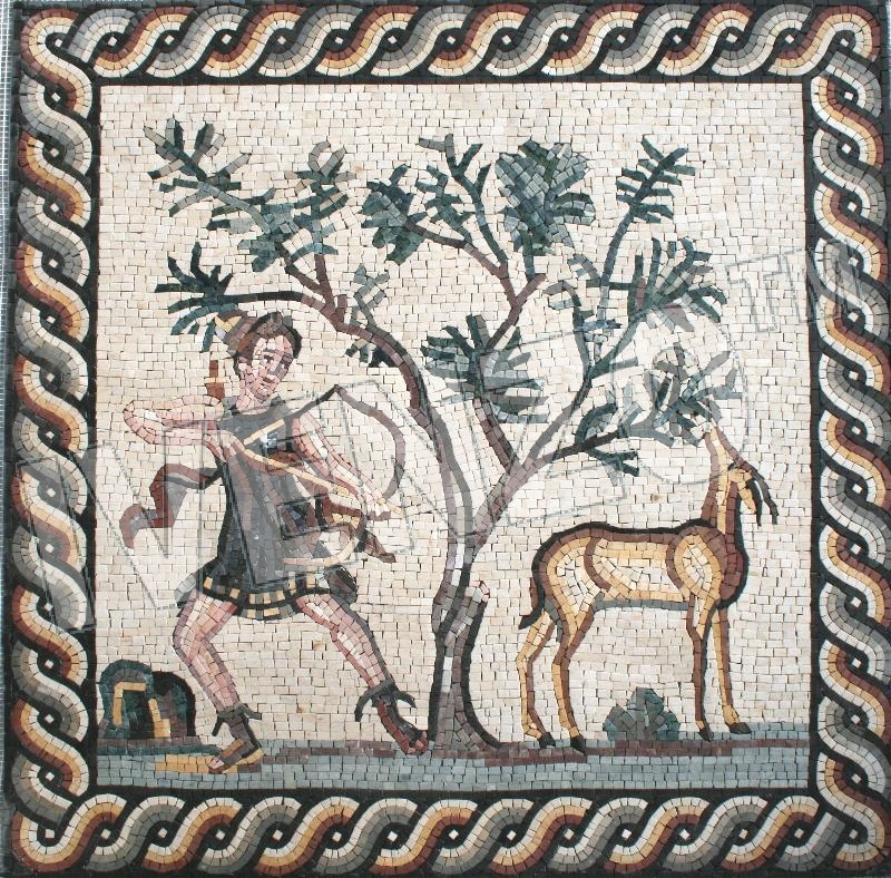 Mosaico FK089 Diana, dea della caccia