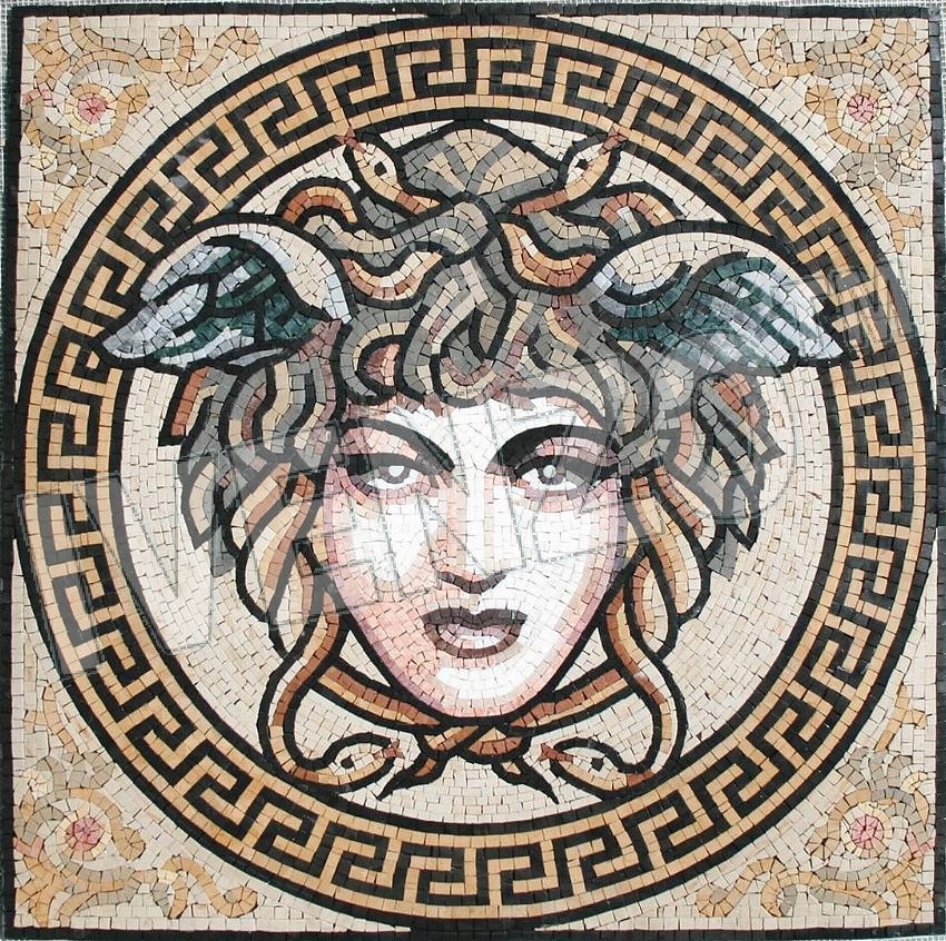 Mosaico FK090 Medusa di IVENZO