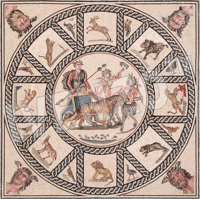 Mosaico FK103 Trionfo di Dioniso