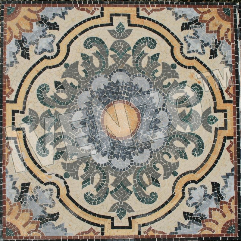 Mosaico GK004 pavimento di marmo, senza fine