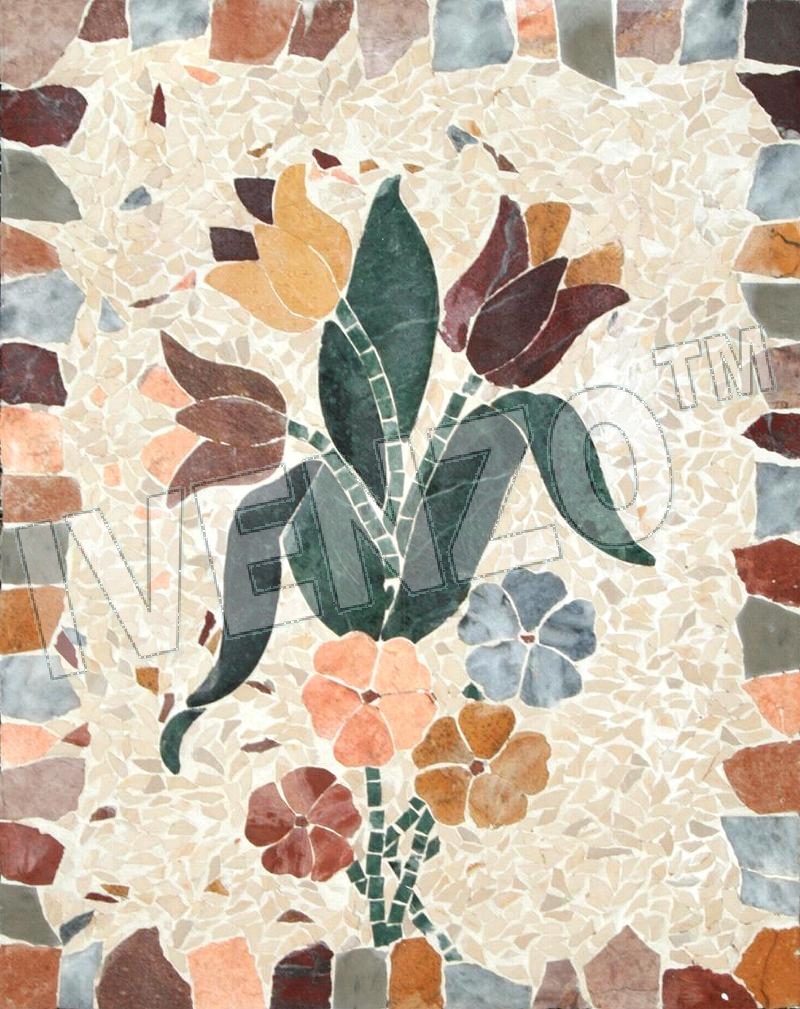 Mosaico GK043 mazzo di fiori