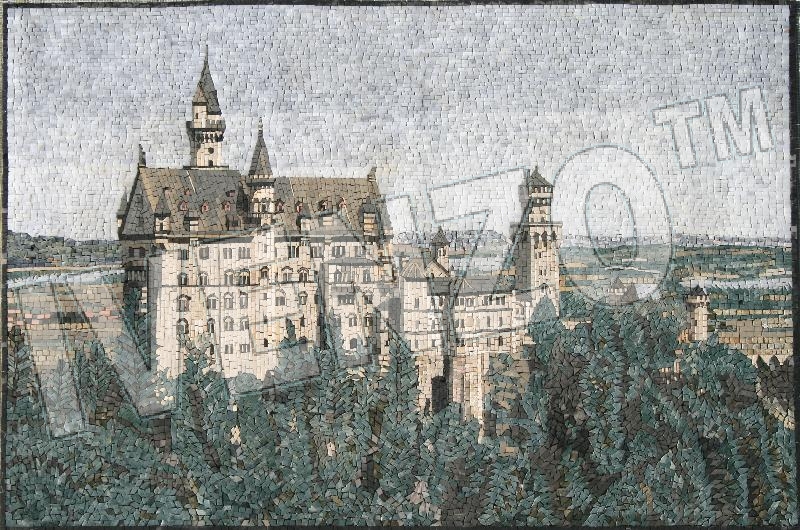 Mosaico LK005 Castello di Neuschwanstein