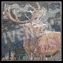 Mosaico cervo