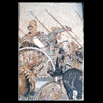 Mosaico Battaglia di Alessandro a Isso