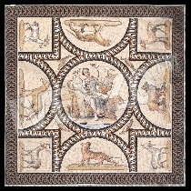 Mosaico Orfeo da Cheyres, Svizzera