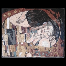Mosaico Gustav Klimt: Il bacio