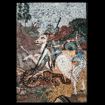 Mosaico Raffaello: San Giorgio