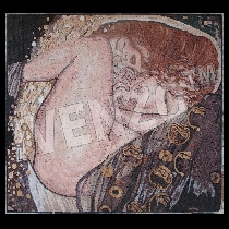 Mosaico Gustav Klimt: Danae