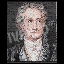 Mosaico Ritratto di Johann Wolfgang von Goethe