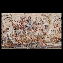 Mosaico Dionisio divenne pirati