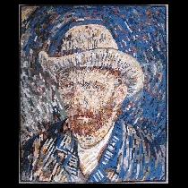 Mosaico van Gogh: Autoritratto