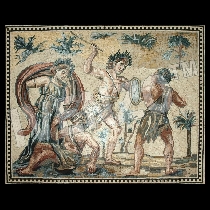 Mosaico Dioniso e gli indiani