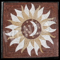 Mosaico Sole-luna-stellari