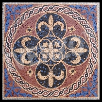 Mosaico Giglio borbonico