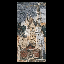 Mosaico Castello di Neuschwanstein